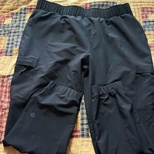 Black jogger pants